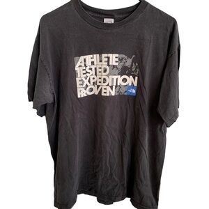 North Face Athlete Tested Expedition Proven Tee Shirt Size Large